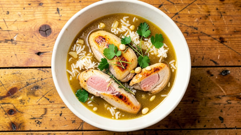Boiled Chicken and Rice Soup Recipe: Savory Herb Infusion for Quick Comfort
