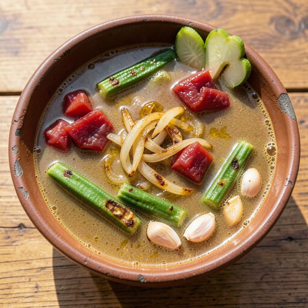 African Vegetable Soup Recipe: Earthy Spice and Okra Magic