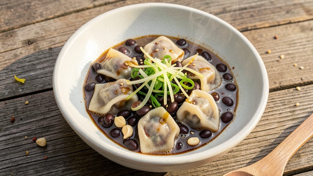 Bean Soup Dumplings Recipe: Steamed Clouds of Savory Bean Filling