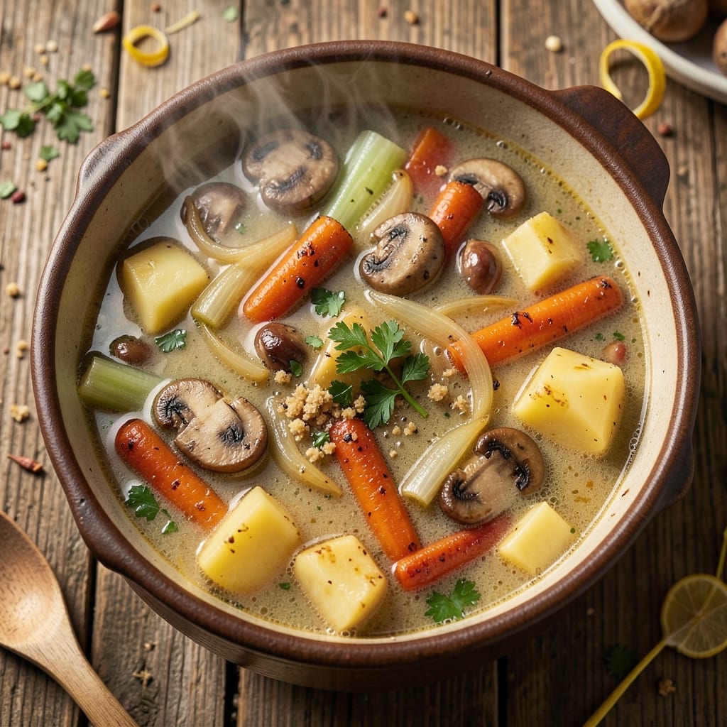 5-Gallon Vegetable Soup Recipe: Layered Garden Freshness in One Pot