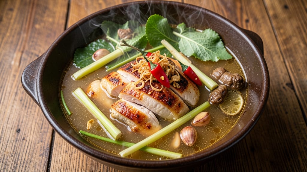 Authentic Chicken Tom Yum Soup Recipe: Lemongrass-Kissed Heat in 30 Minutes