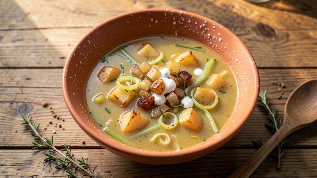 Au Bon Pain Potato Leek Soup Recipe: Velvety Smoothness With Crispy Crouton Topping