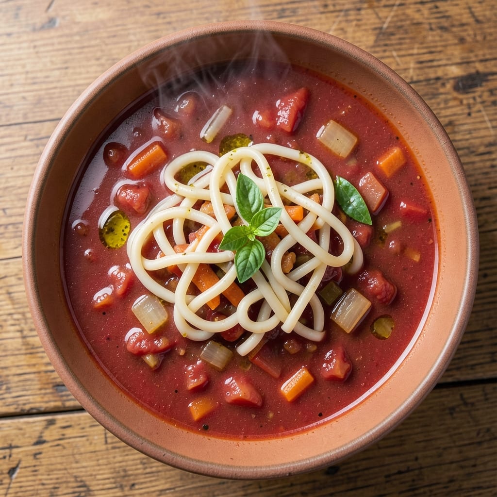 Alphabet Soup Recipe Tomato: Bright Veggie Bites in Creamy Broth