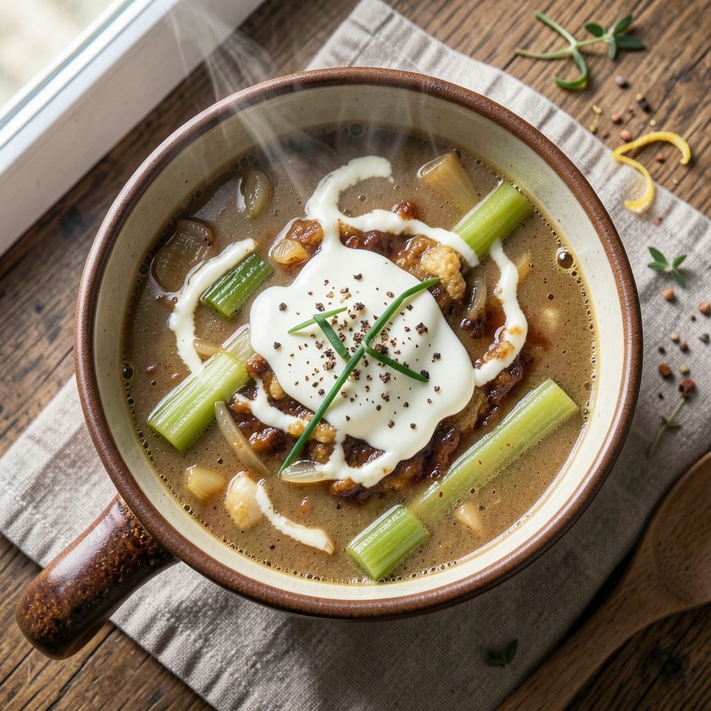 94th Aero Squadron Beer Cheese Soup Recipe: Smoky Beer-Braised Comfort with Crispy Top
