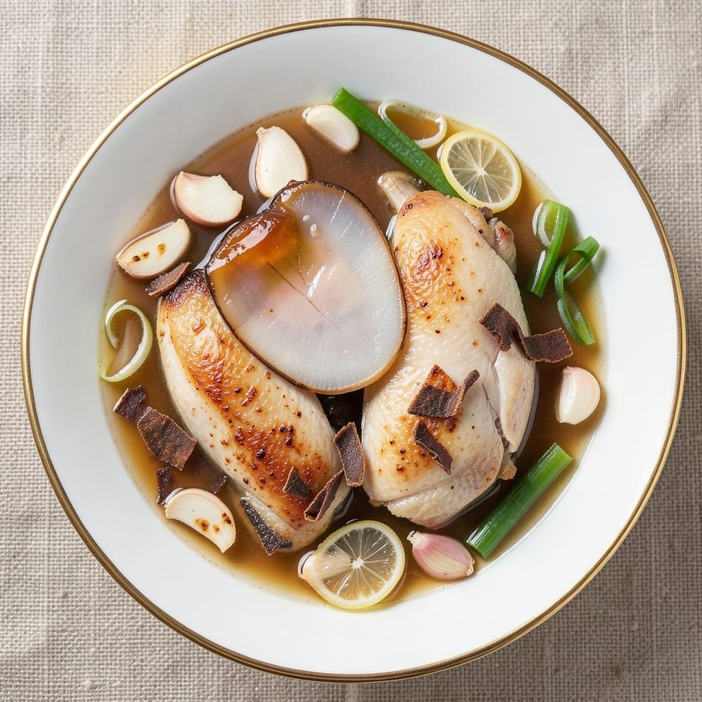 Abalone Ginseng Chicken Soup Recipe: Umami-Kissed Broth with Korean-Inspired Depth