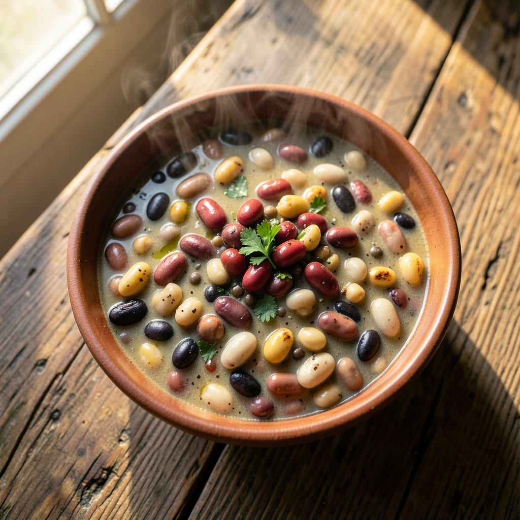 9 Bean Soup Recipe Vegetarian: Nutty, Earthy Comfort From Pantry Staples