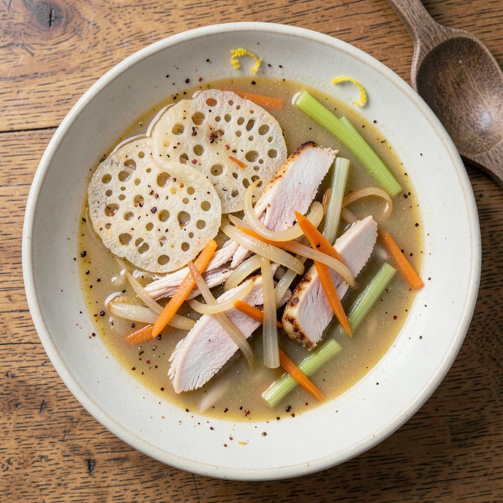 Acorda Soup Recipe: Georgian Barley and Herb Crunch Fusion