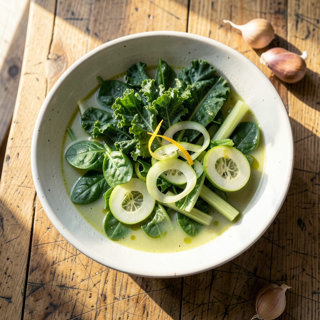Alkaline Vegetable Soup Recipe: Balanced pH Powerhouse with Gut-Healing Greens