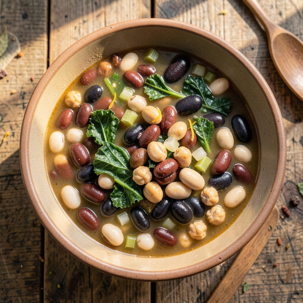 5 Bean Soup Crock Pot Recipe: Crowd-Pleasing Texture Contrast