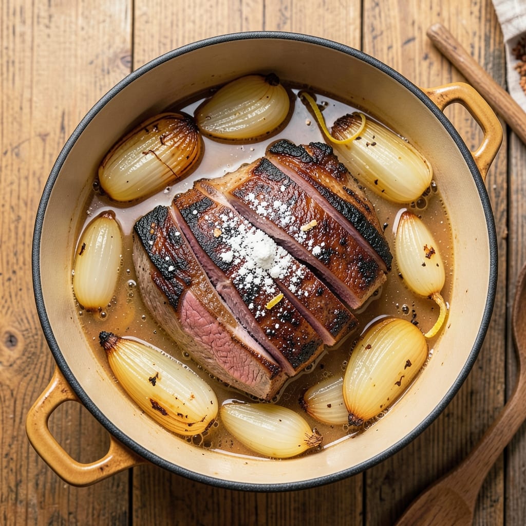 4-Ingredient Onion Soup Pot Roast Recipe: Slow-Braised Richness in One Pot