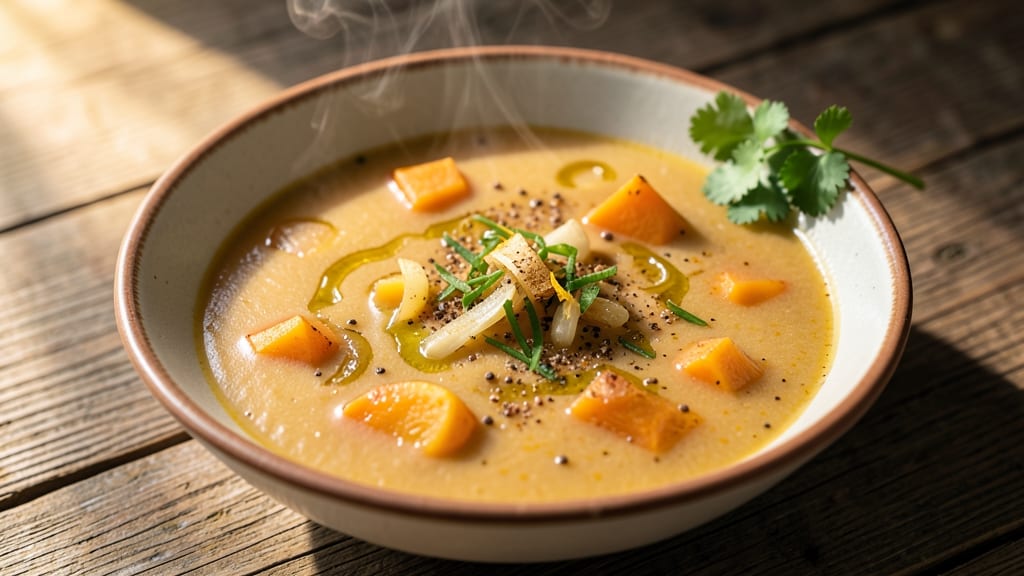 Ayurvedic Pumpkin Soup Recipe: Warm Spiced Harmony With Turmeric and Ginger