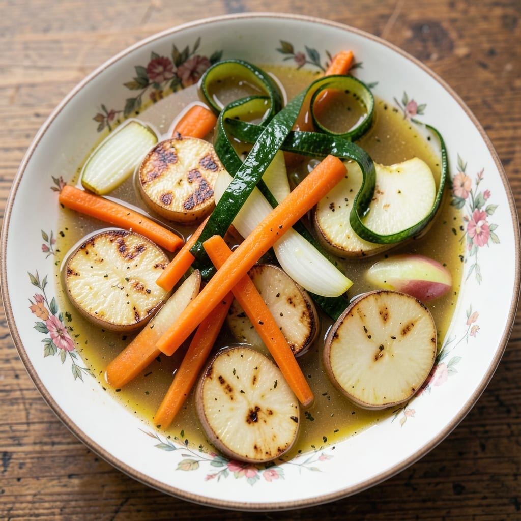 Alphabet Vegetable Soup Recipe: Phonetic Letter-Shaped Bites for Kids and Adults