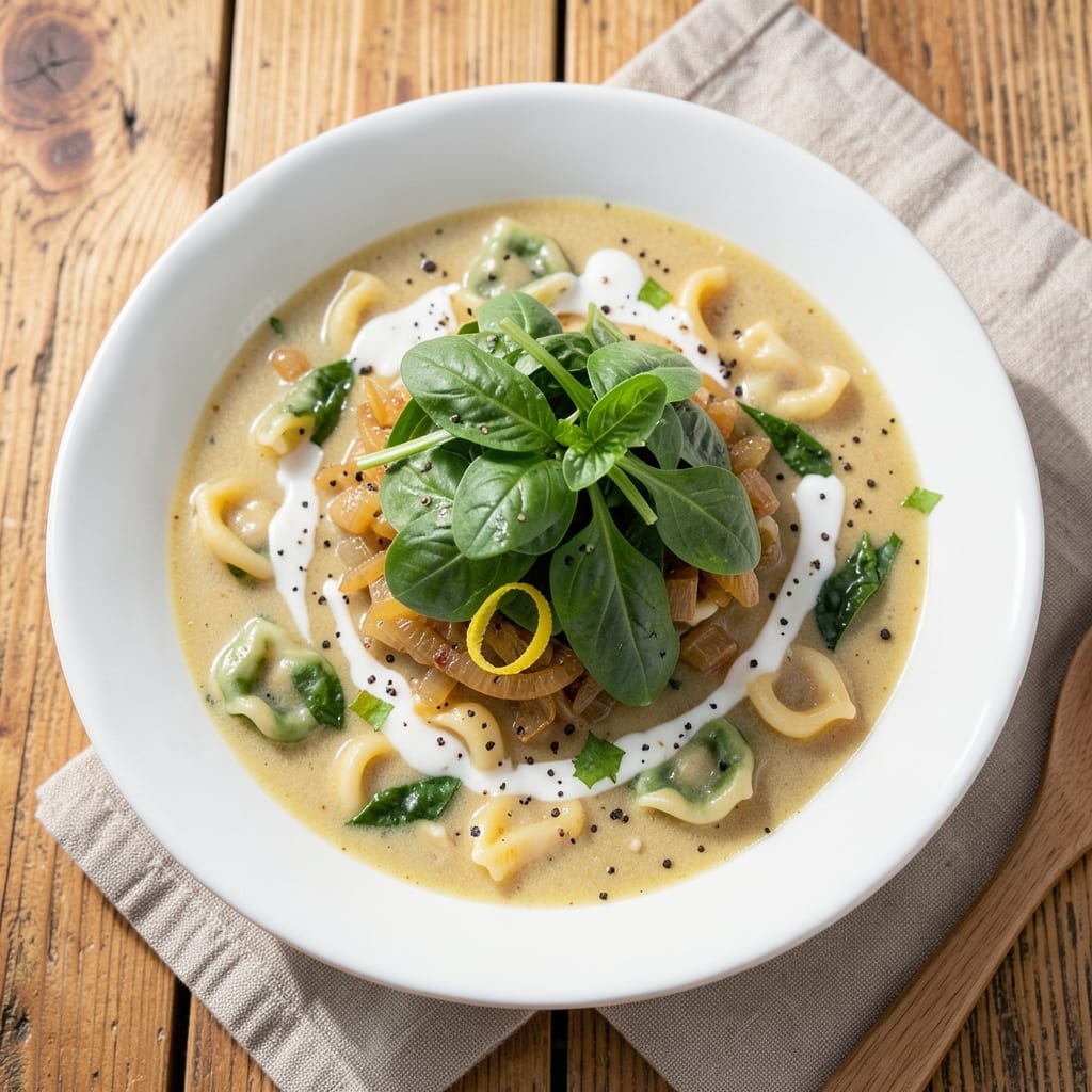 Aldi Tortellini and Spinach Soup Recipe: One-Pot Creamy Green Magic