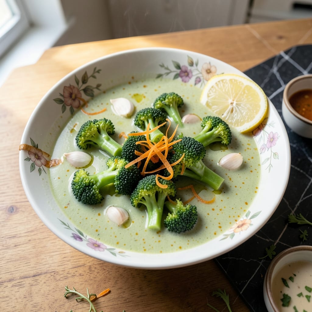Alkaline Broccoli Soup Recipe: Silky Smooth Green Elixir for Detox Days