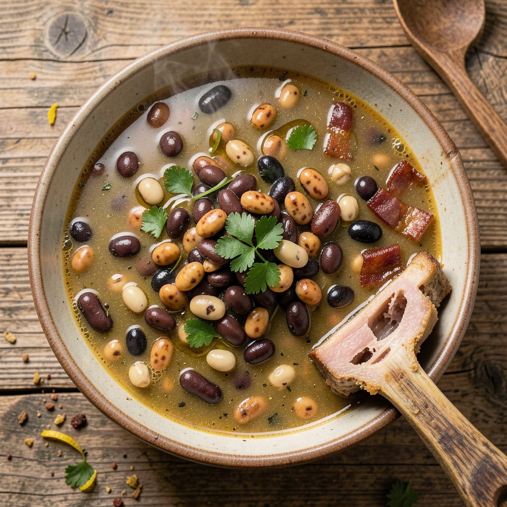 12 Bean Soup Recipe with Ham Bone: Ham-Infused Richness in One Pot