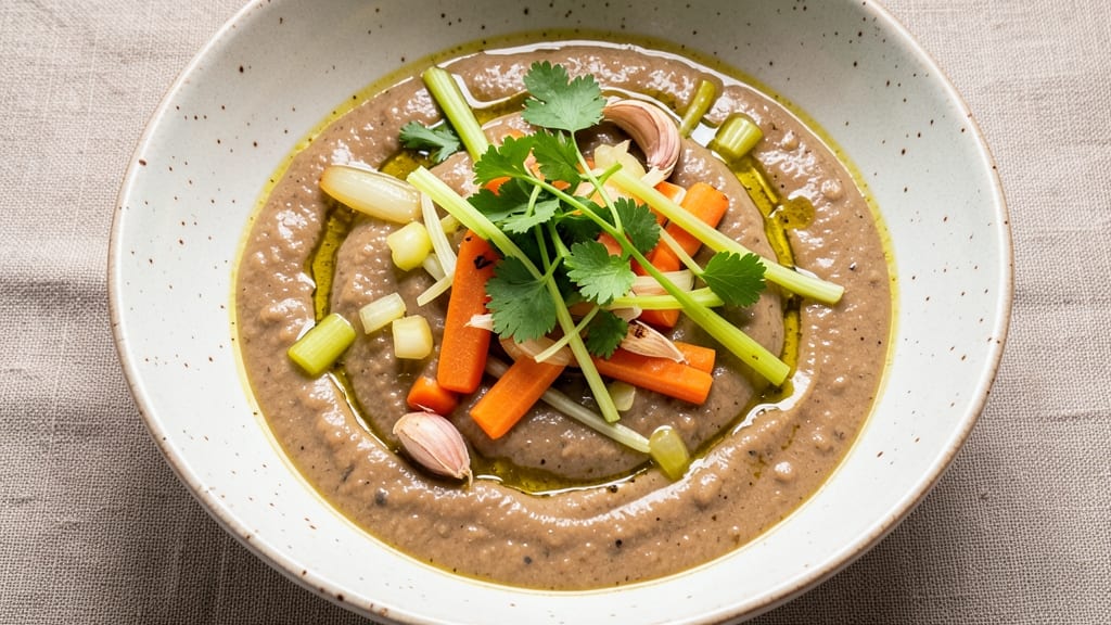 Blended Bean Soup Recipe: Velvety Smoothness With Earthy Depth