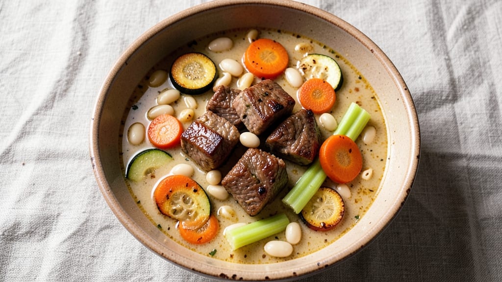 Crock Pot Beef Minestrone Soup Recipe: Hearty Vegetable-Packed Comfort in One Pot