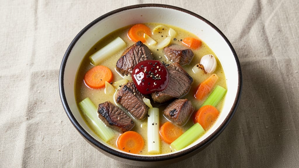 Martha Stewart's Beef Soup Recipe: Hearty Simmered Richness with Tender Beef Chunks
