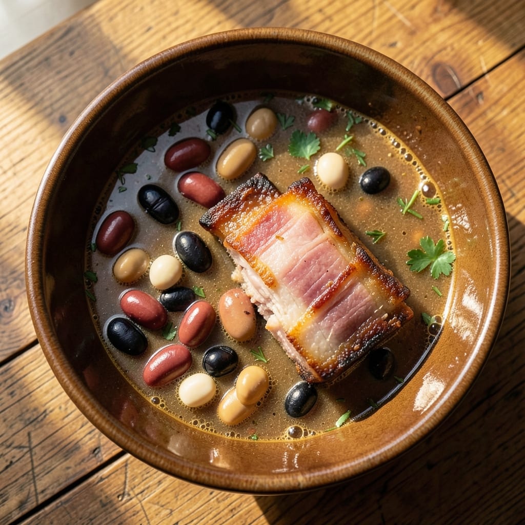 5 Bean and Ham Soup Recipe: Smoky-Sweet Simmer With Pantry Staples