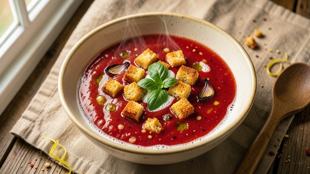 Beyond Bread Tomato Basil Soup Recipe: Plant-Based Creaminess Without the Dairy