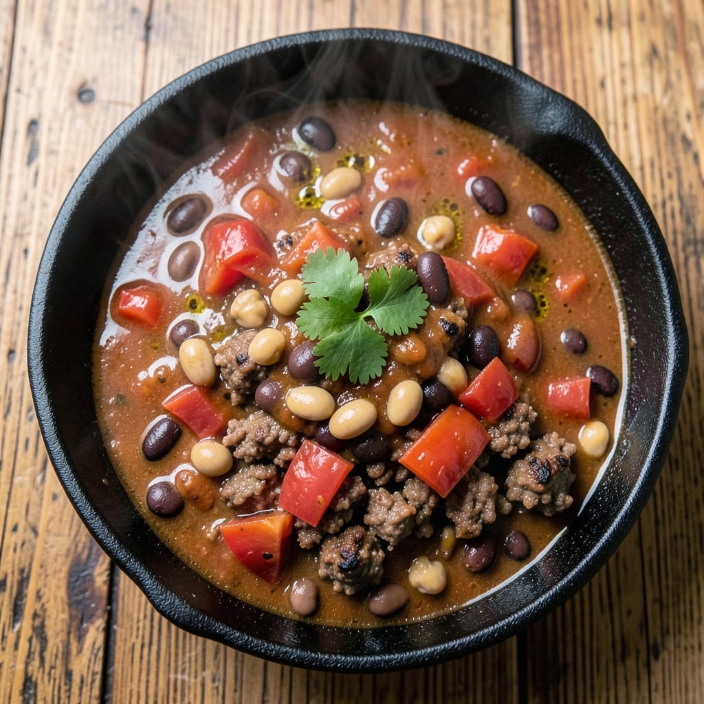 10 Can Soup Recipe with Ground Beef: Slow-Simmered Umami Bomb With Pantry Staples