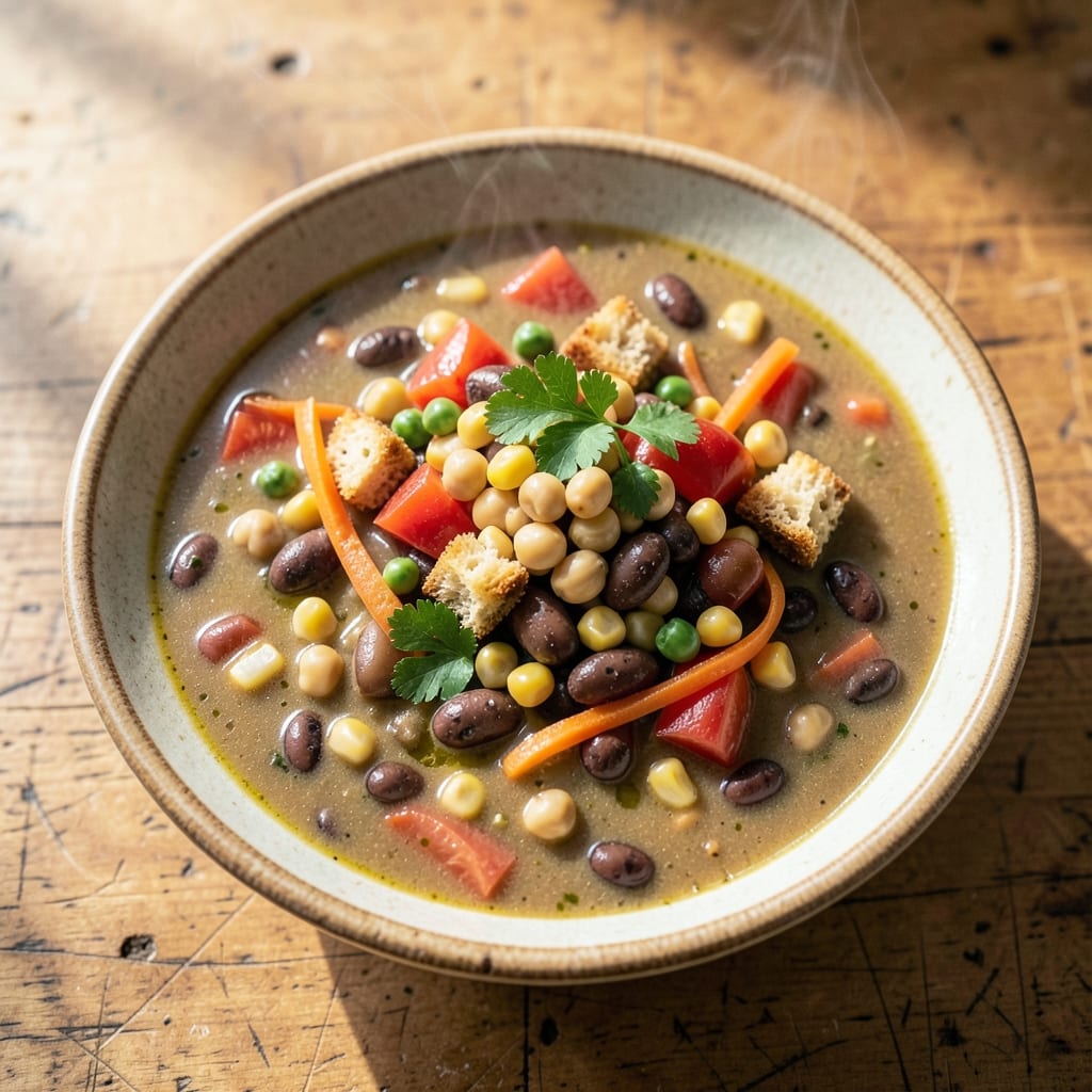 5-Can Vegetable Soup Recipe: Pantry-Packed Heartiness in One Pot