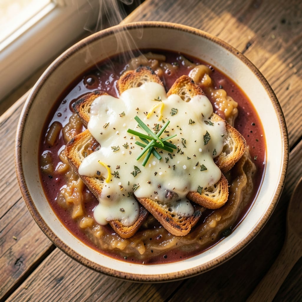 99 Restaurant French Onion Soup Recipe: Crispy Croutons and Melted Gruyère Magic