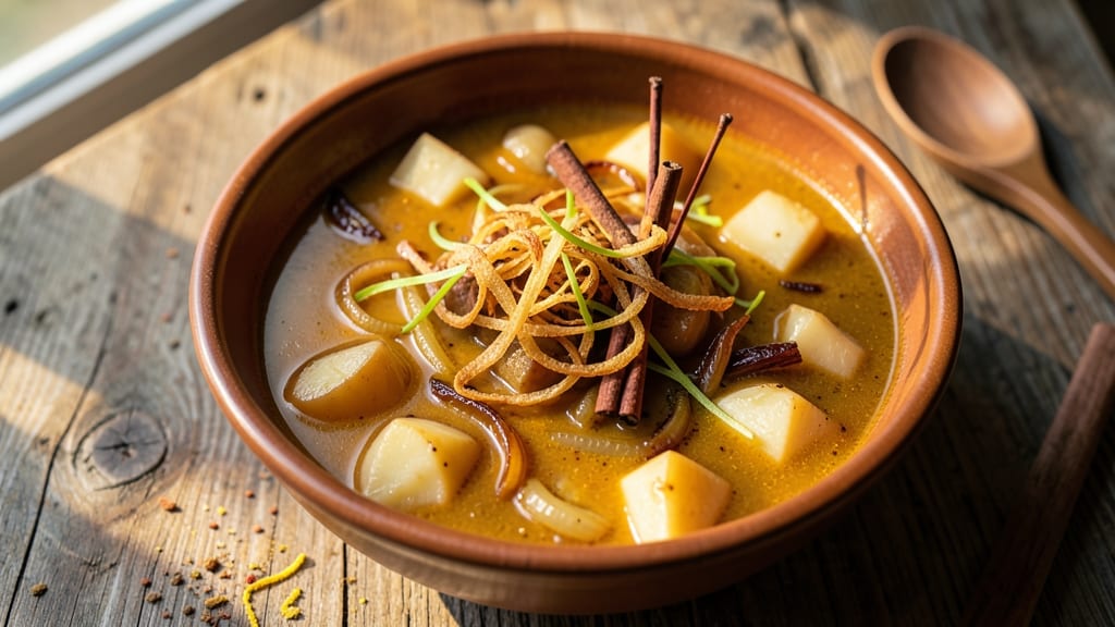 Amber Soup Recipe: Golden Turmeric and Ginger Velvety Blend