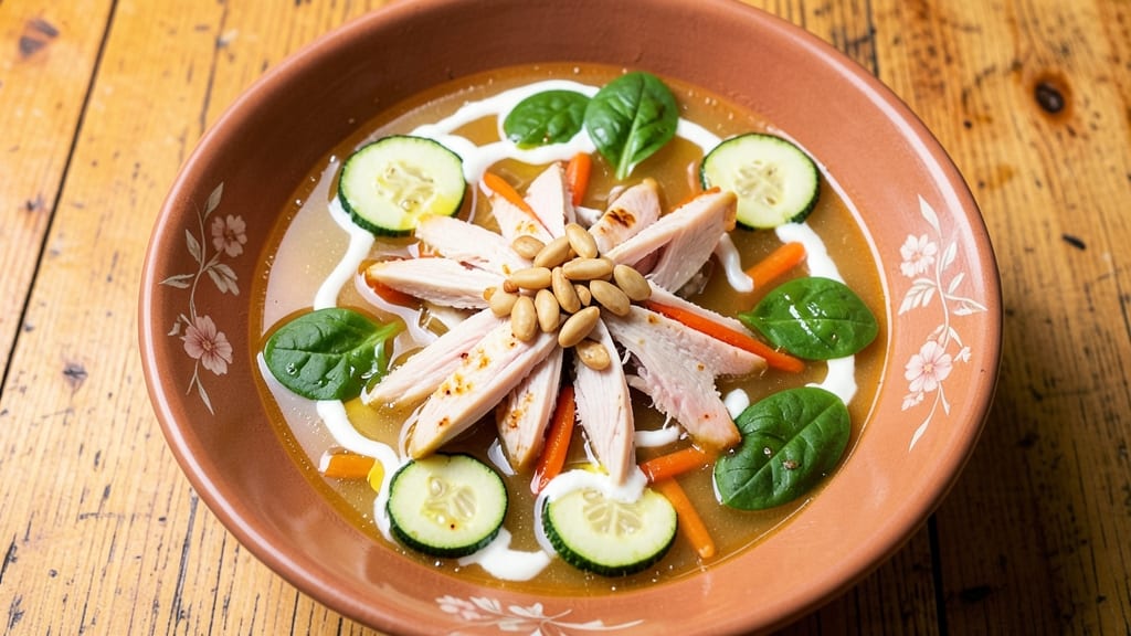 Atkins Chicken Soup Recipe: Low-Carb Comfort With Shredded Chicken