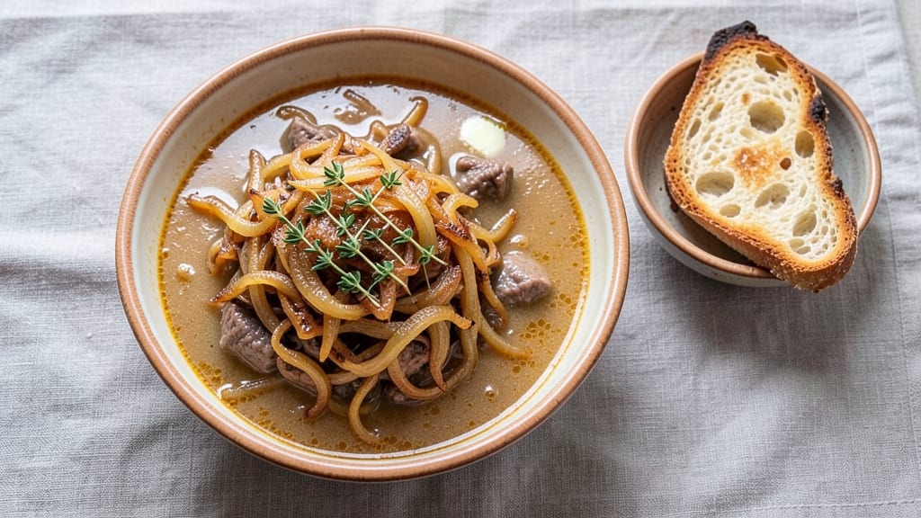 Brennan's French Onion Soup Recipe: Gruyère-Topped Crisp With Caramelized Layers
