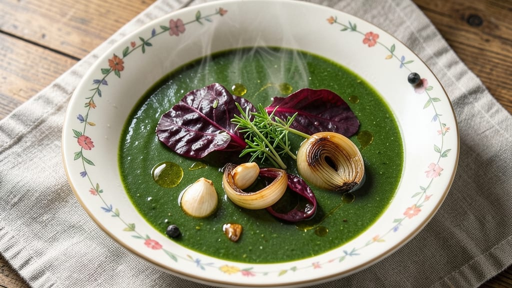 Beets Leaves Soup Recipe: Earthy Greens and Earthy Beetroot Harmony