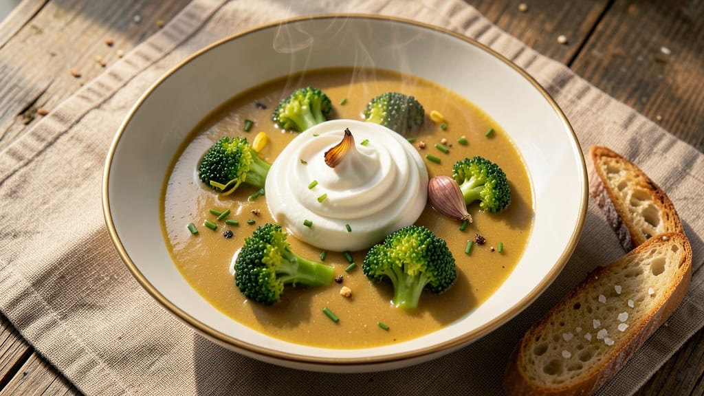 Best Cream of Broccoli Soup Recipe With Heavy Cream: Velvety Richness With Crispy Topping Magic