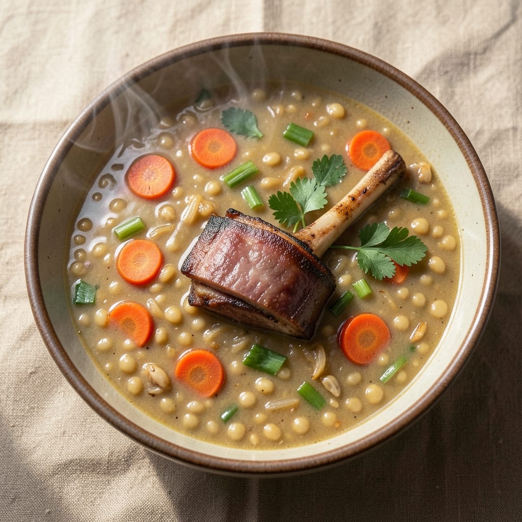 5 Star Split Pea and Ham Soup Recipe: Smoky Ham and Earthy Pea Harmony