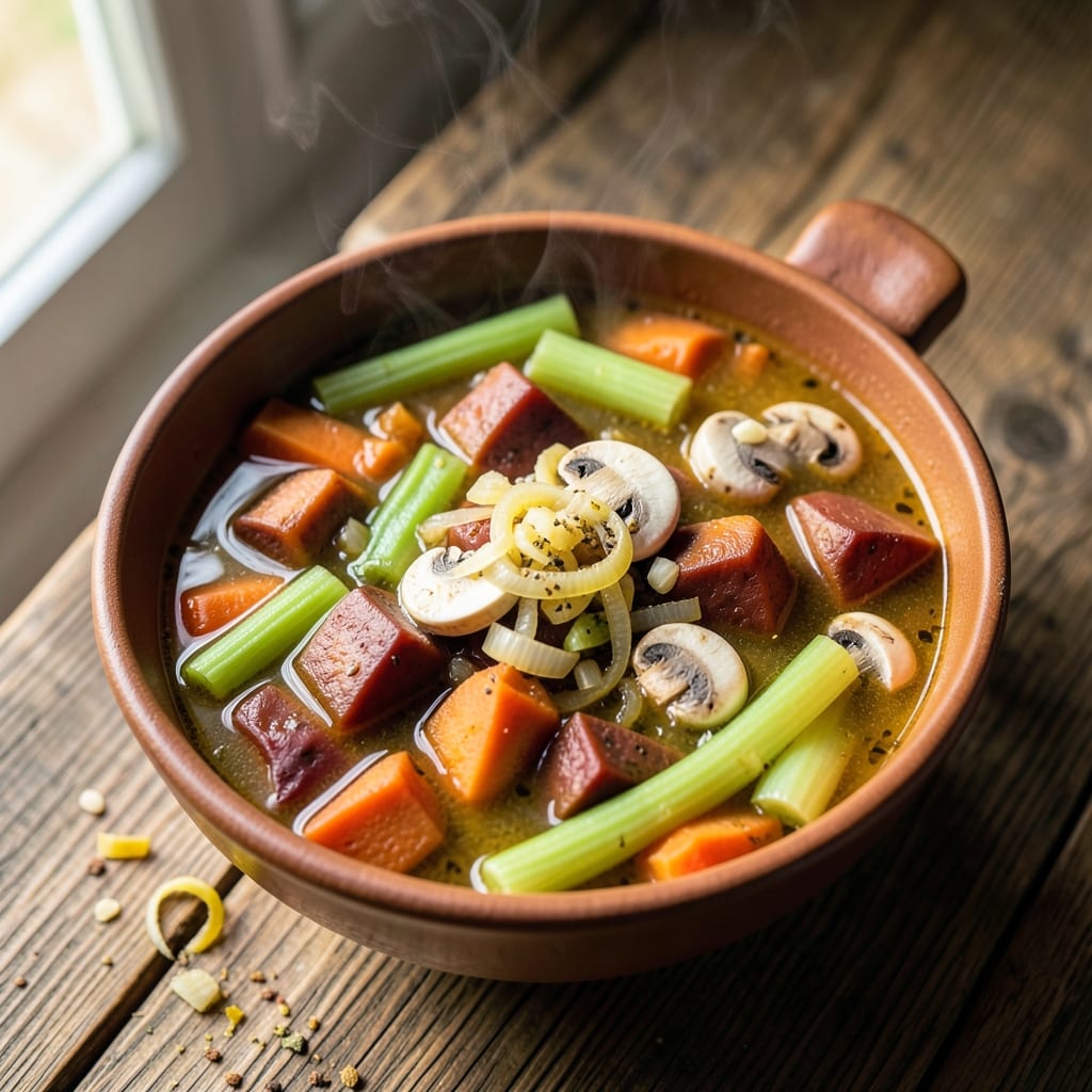 All-Vegetable Soup Recipe: Earthy Umami Depth Without a Single Meat