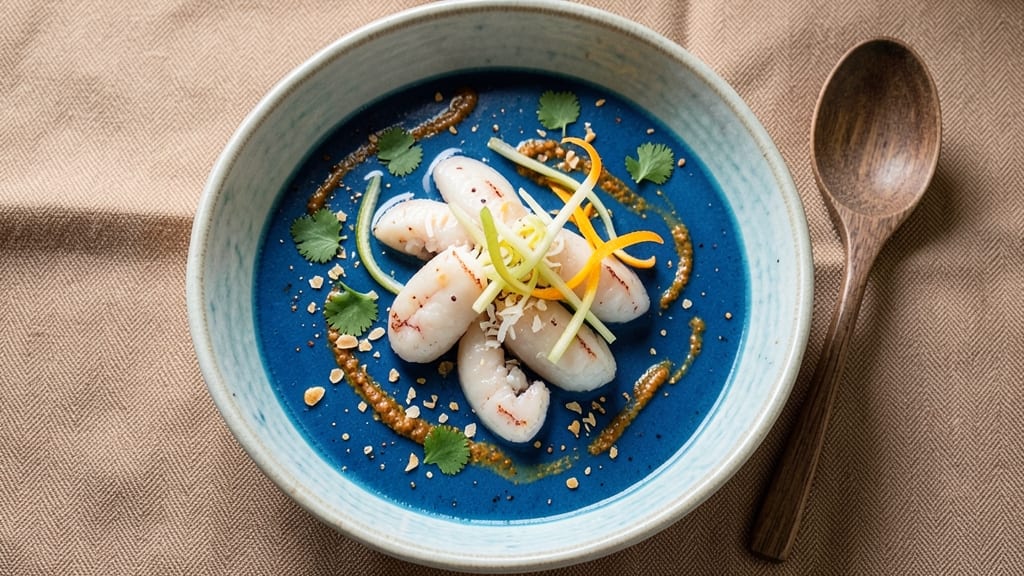 Blue Sushi Coconut Crab Soup Recipe: Tropical Umami Swirls With Silky Crab