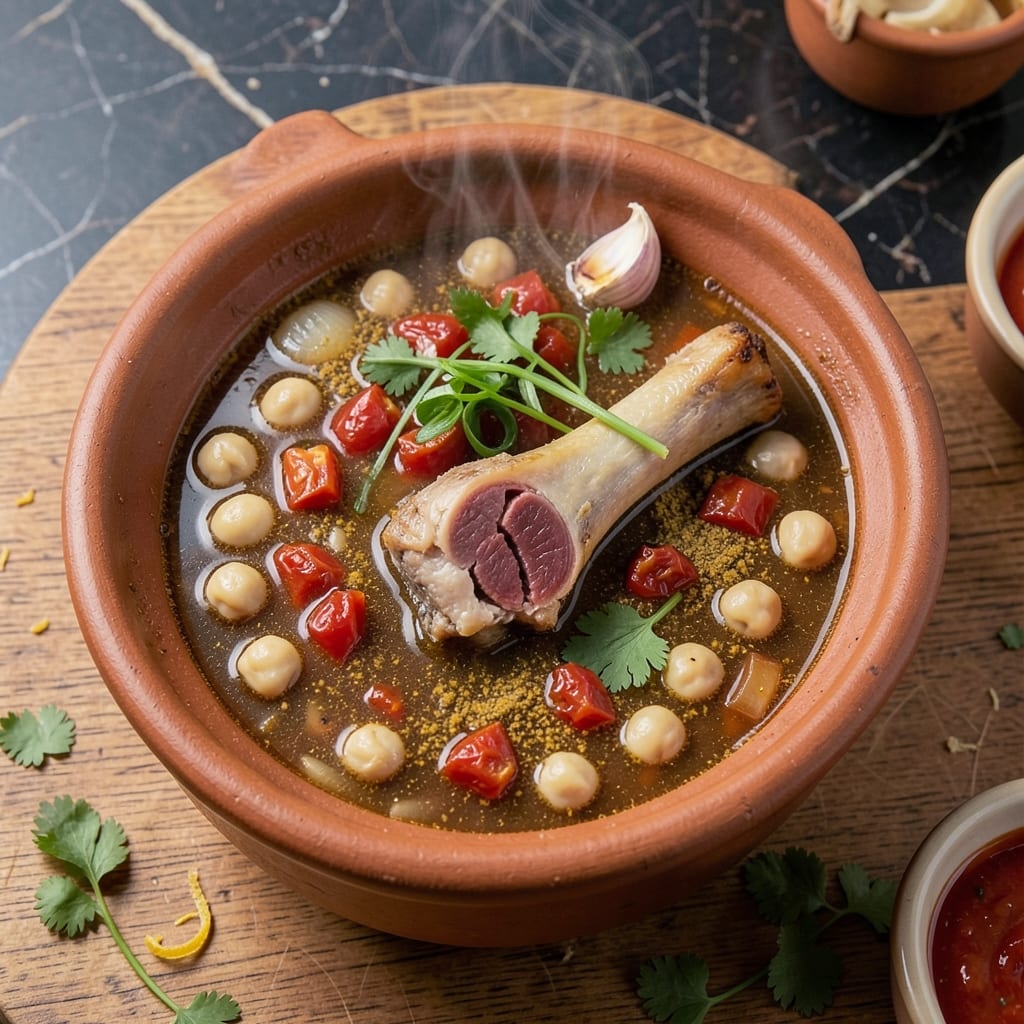 Algerian Chorba Soup Recipe: Harissa-Kissed Lamb and Chickpea Comfort