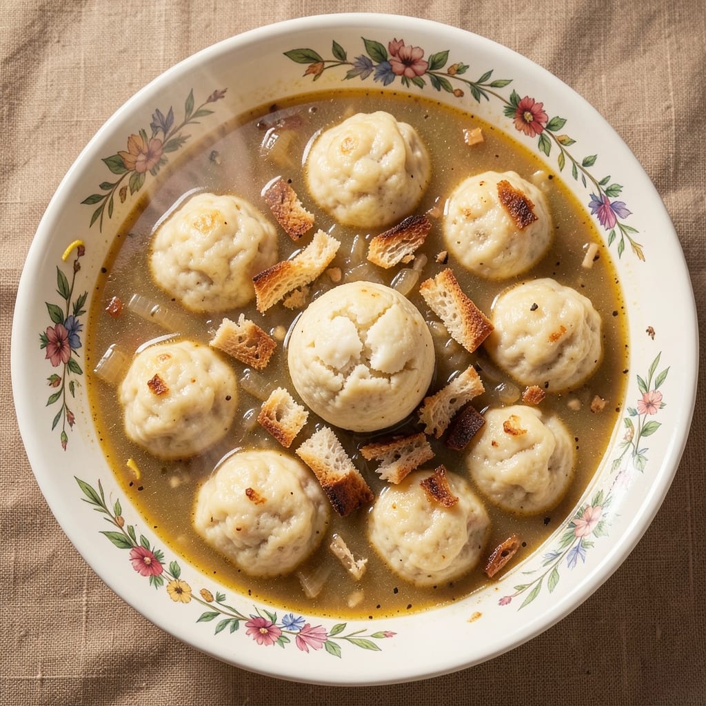 2nd Ave Deli Matzo Ball Soup Recipe: Challah-Infused Broth and Cloud-Like Dough