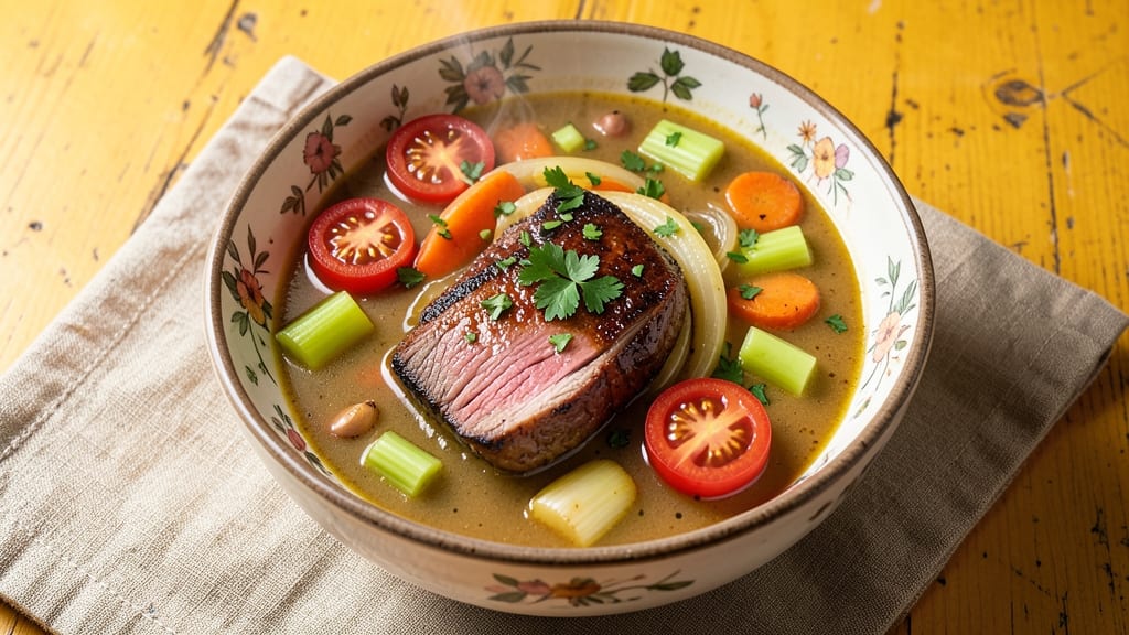 Better Than Bouillon Vegetable Beef Soup Recipe: Deep Umami Broth With Hearty Vegetables