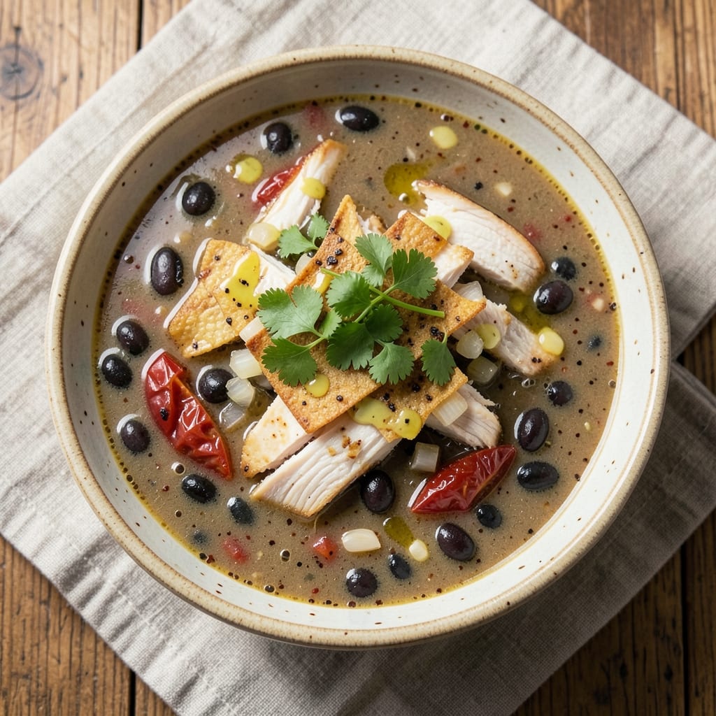 Alamo Cafe Chicken Tortilla Soup Recipe: Smoky Cumin and Charred Tomato Crunch Fusion