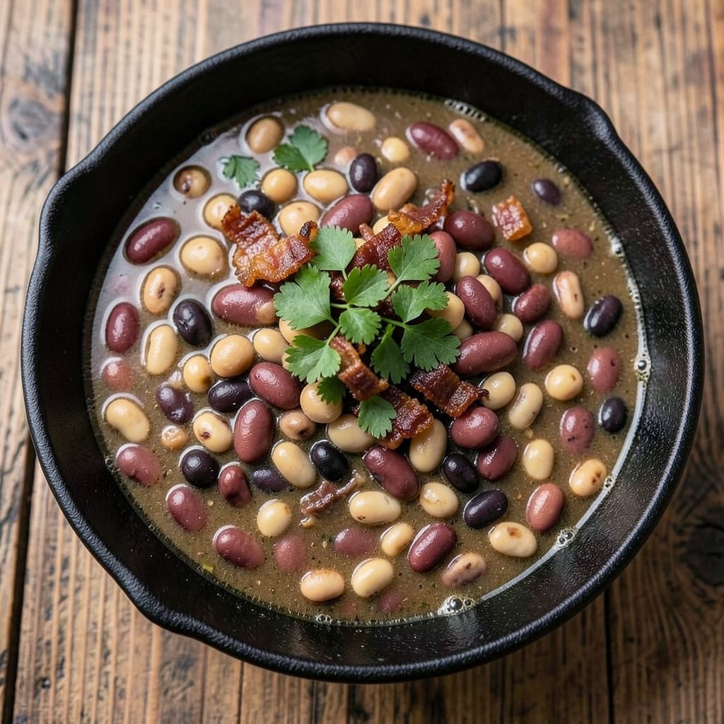 15 Bean Soup Recipe Southern Style: Smoky Ham and Tripe Tradition