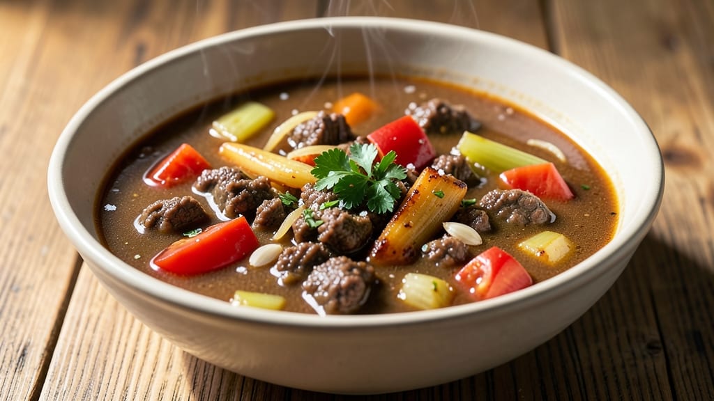 Best Ever Hamburger Soup Recipe: Ground Beef and Tomato-Packed Heartiness