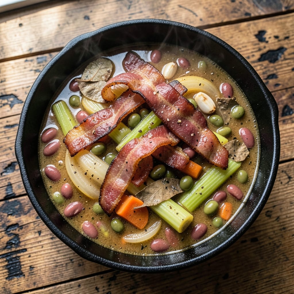 15 Bean Soup Recipe with Bacon: Smoky Bacon-Cured Depth in One Pot