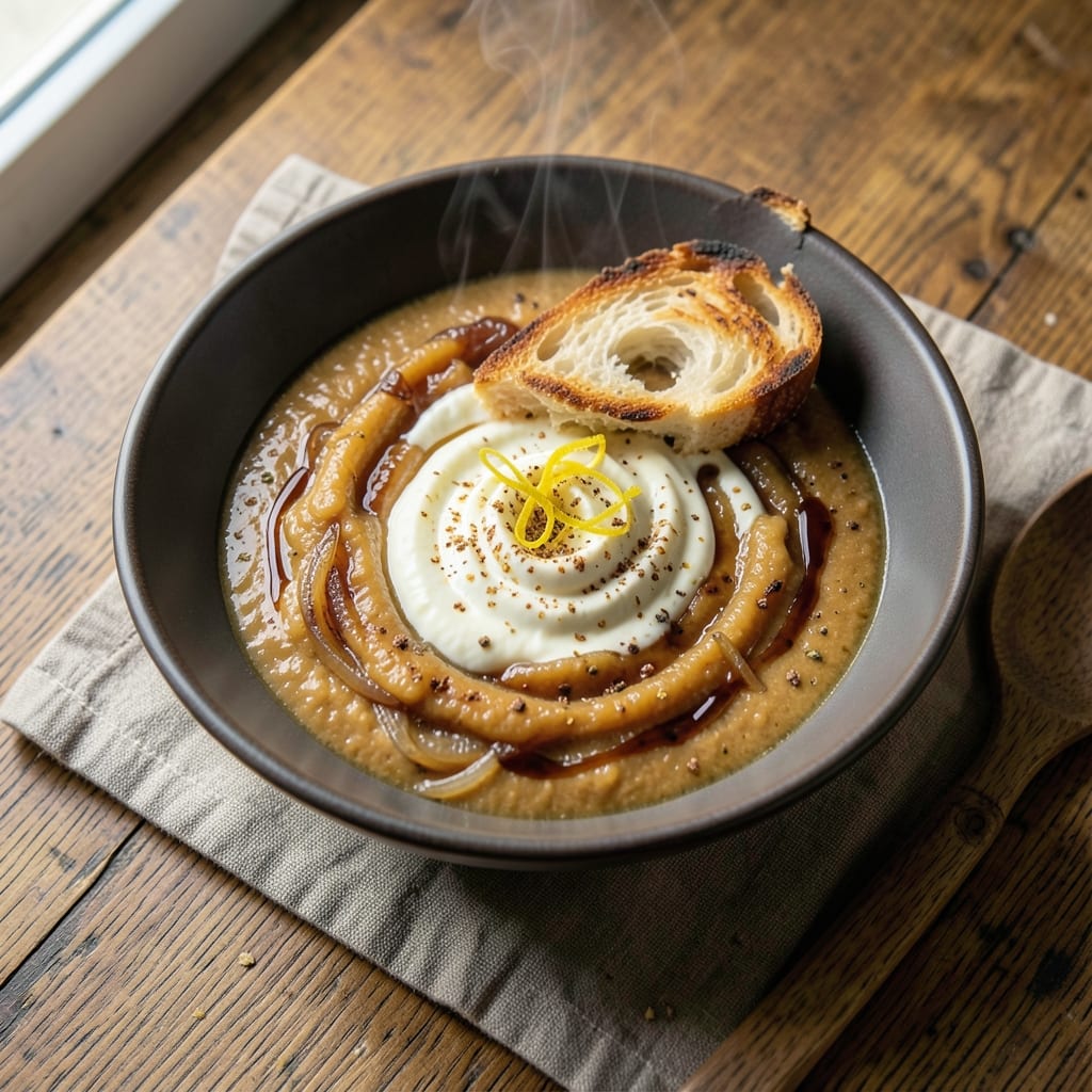 5 Star Onion Soup Recipe: Crispy Top, Melty Cheese Symphony