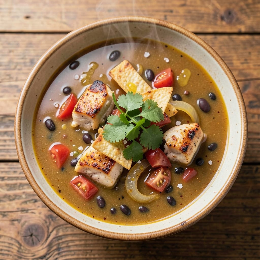 Abuelos Chicken Tortilla Soup Recipe: Crispy Tortilla Layers and Smoky Chicken Depth