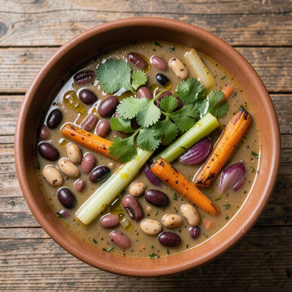 All Bean Soup Recipe: Pantry Staples Simmered to Hearty, Smoky Richness