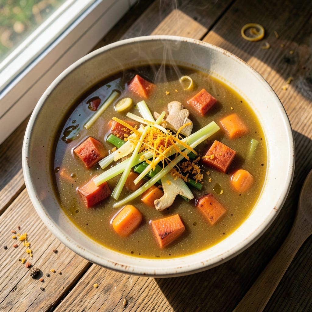 Abram Anderson's Anti-Inflammatory Soup Recipe: Turmeric-Ginger Immune Boost in One Pot