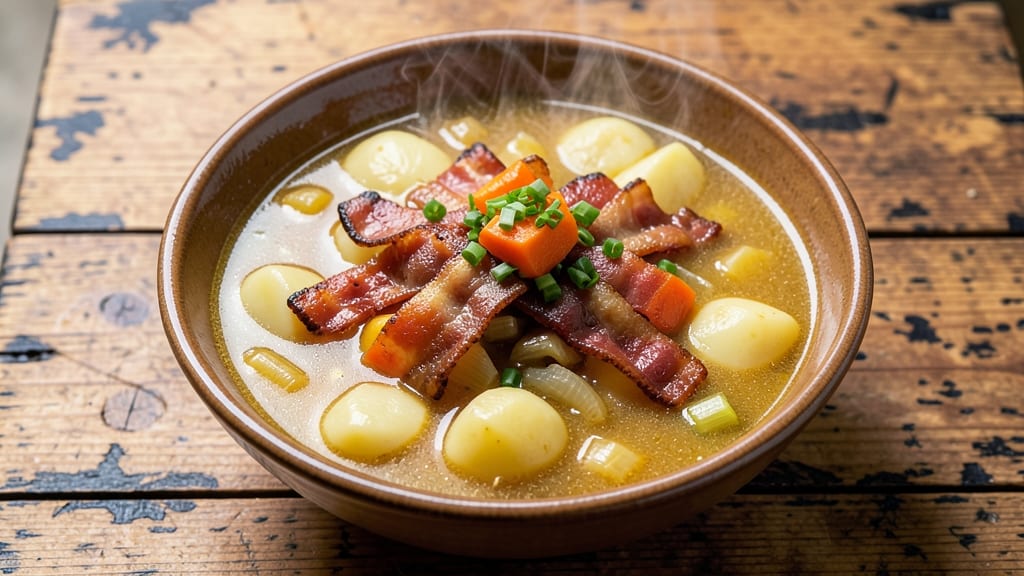 Best Loaded Potato Soup Recipe Ever: Bacon-Cheese Crunch Topped Every Time