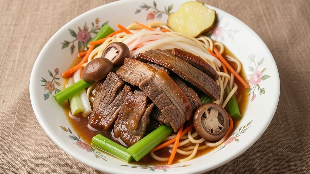 Braised Beef Noodle Soup Din Tai Fung Recipe: Silky Noodles and Melting Beef