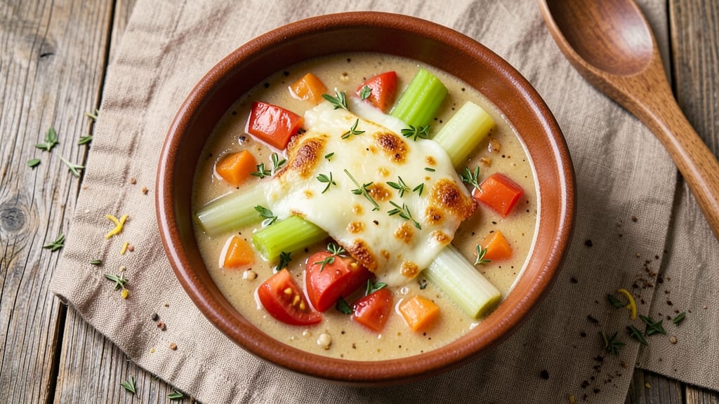 Baked Soup Recipe: Crisp-Topped Comfort With No Blender Needed