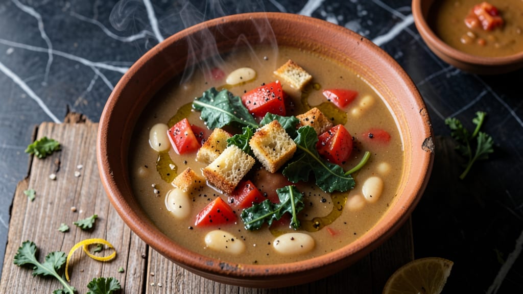 Authentic Tuscan Bean Soup Recipe: Rustic Cannellini and Borlotti Harmony